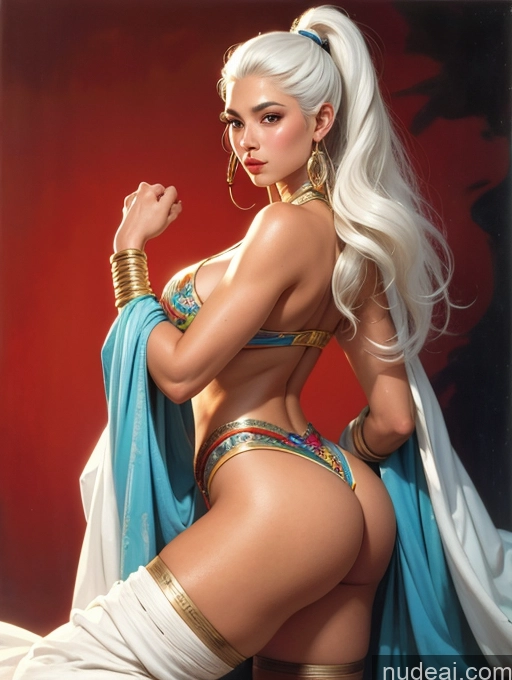 related ai porn images free for Tanned Skin Front View Traditional Art By Boris Vallejo Boris Vallejo Art Style White Hair Asian