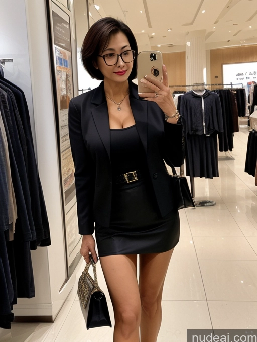 related ai porn images free for Milf Perfect Boobs Glasses Perfect Body Short Hair 70s Chinese Mall Blouse Bra Casual Jacket Professor Secretary Shirt Stylish Suit Cleavage Detailed