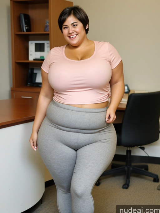 related ai porn images free for Sorority Huge Boobs Fat Big Ass Big Hips Short Tanned Skin 20s Happy Brunette Short Hair Italian Office Blouse Yoga Pants Obese