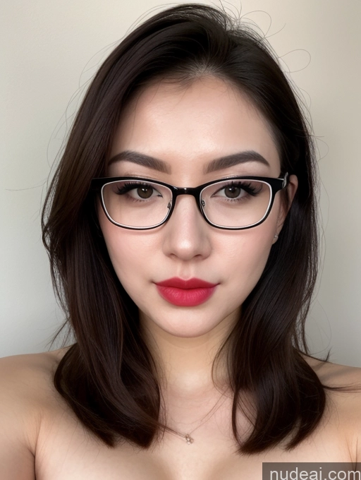 related ai porn images free for Korean Perfect Boobs Beautiful Fairer Skin Glasses Lipstick Pouting Lips