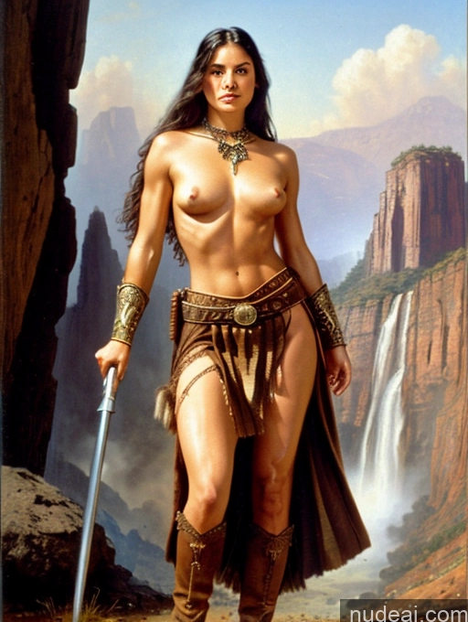 related ai porn images free for Beautiful Skinny Tanned Skin Vietnamese Long Skirt Traditional Jewelry Waterfall Forest Topless Woman Breasts Art By Boris Vallejo Boris Vallejo Art Style Cowgirl Outfit Barbarian Woman Battlefield Huge Tits, Hard Nipples Dynamic View 18 Abs Long Hair