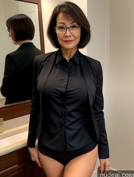 related ai porn images free for Milf Perfect Boobs Beautiful Glasses Perfect Body 60s Seductive Pixie Chinese Party Blouse Casual Jacket Professor Secretary Shirt Stylish Suit Cleavage Partially Nude Dark Lighting Detailed Sexy Face