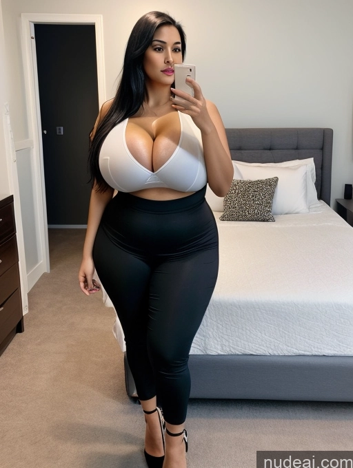 related ai porn images free for One Busty Perfect Boobs 20s Black Hair Indian Mirror Selfie Bedroom Front View Basketball High Heels Cleavage Huge Boobs Chubby Woman