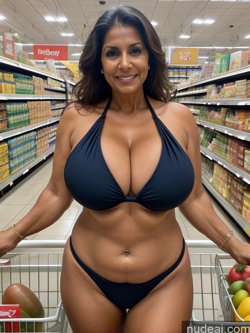 related ai porn images free for Milf One 60s Busty Huge Boobs Tanned Skin Thick Front View Microkini Indian Grocery