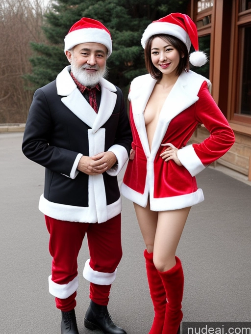 related ai porn images free for Woman + Man Two Small Tits Small Ass Skinny Long Legs Short 18 Pixie Chinese Cosplay Fur Santa