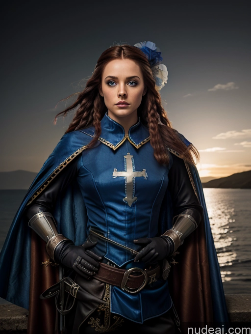 related ai porn images free for One Dark Lighting Detailed Deep Blue Eyes French Musketeer Dress