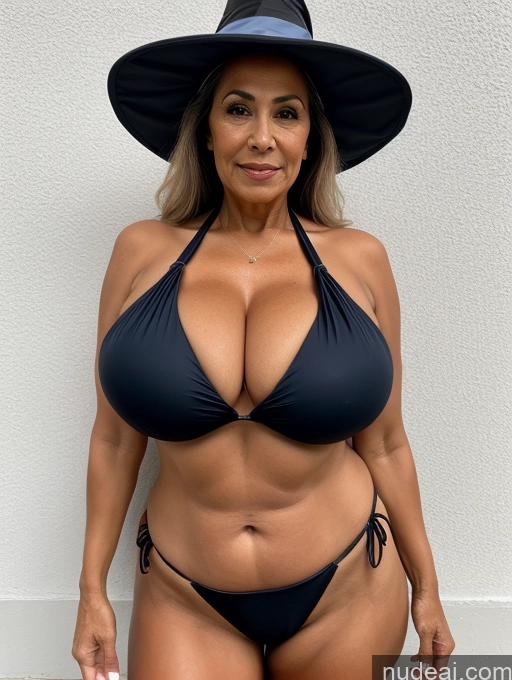 related ai porn images free for Milf One Busty Huge Boobs Thick Tanned Skin Front View Microkini Thong Brazilian 70s Witch Construction Worker