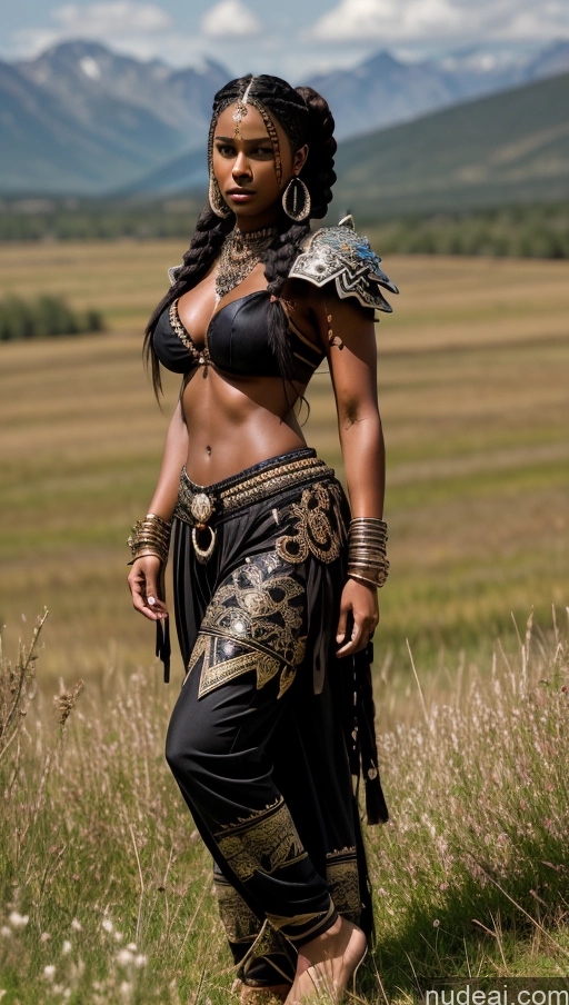 related ai porn images free for Woman Perfect Boobs Beautiful Muscular Dark Skin Serious Black Hair Braided African Dark Fantasy Meadow Harem Pants Diamond Jewelry Jewelry Warrior Princesses Khorne 20s Busty