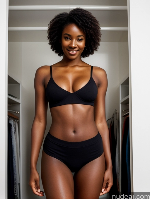 related ai porn images free for Woman Perfect Body 20s Film Photo Perfect Boobs Bright Lighting T-pose Front View Changing Room Sweater Beautiful Laughing African