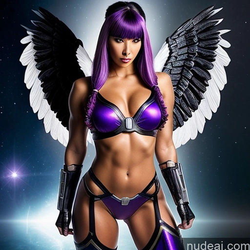 related ai porn images free for Muscular Long Hair Seductive Purple Hair Pigtails Cyborg One 30s Laughing Malaysian Superhero Perfect Boobs Perfect Body Science Fiction Style Angel