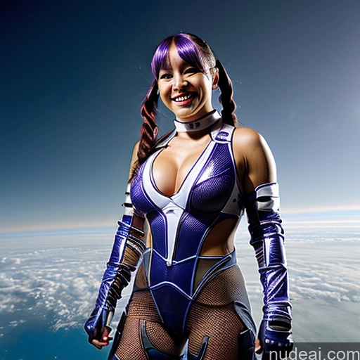 related ai porn images free for Muscular Long Hair Seductive Purple Hair Pigtails One 30s Laughing Superhero Perfect Boobs Perfect Body Science Fiction Style Angel Space Suit Front View Transparent Cyborg Fishnet Happy Sci-fi Armor Sports Bra Mecha Armor Nigerian