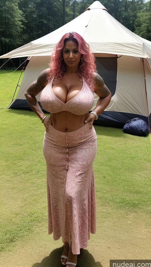 related ai porn images free for Milf Huge Boobs Beautiful Tattoos Muscular Big Ass Thick Big Hips Tall Dark Skin 60s Serious Indian Cleavage Sexy Face Curly Hair Front View Abs Pink Hair Blouse Long Skirt T-pose Tent