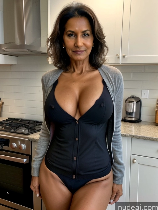 related ai porn images free for Milf Two Perfect Boobs Perfect Body Dark Skin 70s Indian Kitchen Bra Jacket Jeans Professor Secretary Sweater Cleavage Partially Nude Detailed Cum On Belly