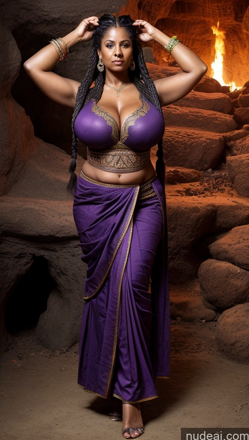 related ai porn images free for Milf Huge Boobs Beautiful Thick Big Hips Tall Dark Skin 60s Indian Sexy Face Detailed Tattoos Purple Hair Blouse Sari Front View Big Ass T-pose Braided Hell Seductive