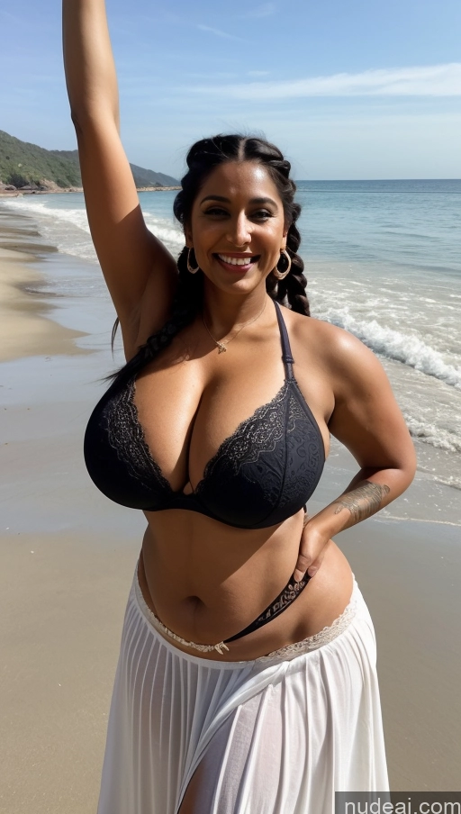 related ai porn images free for Milf Busty Huge Boobs Beautiful Tattoos Big Ass Thick Big Hips Tall Dark Skin 50s Laughing Indian Beach T-pose Bra Detailed Sexy Face Braided Long Skirt Black Hair Close-up View