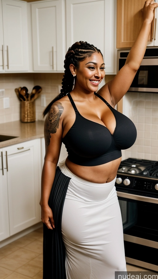 related ai porn images free for Milf Busty Huge Boobs Beautiful Tattoos Big Ass Thick Big Hips Tall Dark Skin 50s Laughing Indian T-pose Bra Detailed Sexy Face Braided Long Skirt Black Hair Close-up View Kitchen