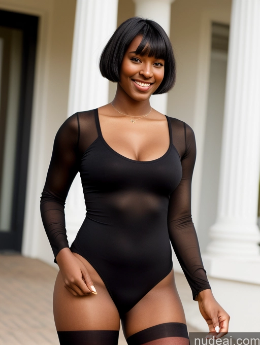 related ai porn images free for 18 African Bangs Black Hair Full Frontal Wearing Blackdresslora Pantyhose Happy