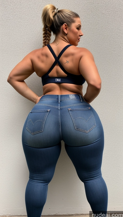 related ai porn images free for Big Ass Big Hips Athlete Jeans Pigtails