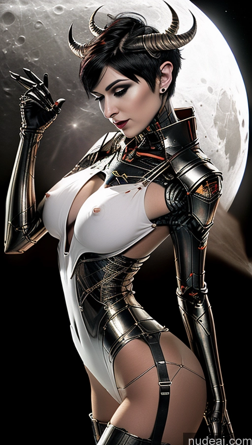 related ai porn images free for Perfect Boobs Pubic Hair Tanned Skin Pixie French Moon Close-up View Halloween Futuristicbot V2 Huge Tits, Hard Nipples Succubus White Hair