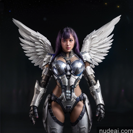 related ai porn images free for Woman Bodybuilder Cyborg Busty Abs Black Hair Purple Hair Bobcut Latina Front View Angel Mech Suit Sci-fi Armor Space Suit SuperMecha: A-Mecha Musume A素体机娘 Has Wings Battlefield Partially Nude