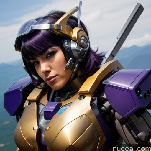 related ai porn images free for Woman Bodybuilder Cyborg Busty Abs Black Hair Purple Hair Bobcut Asian Latina Front View Mech Suit Sci-fi Armor Space Suit SuperMecha: A-Mecha Musume A素体机娘