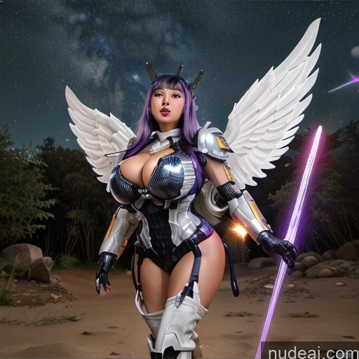 related ai porn images free for Busty Black Hair Purple Hair Bobcut Asian Latina Mech Suit Sci-fi Armor Space Suit SuperMecha: A-Mecha Musume A素体机娘 Perfect Body 30s Happy Laughing Ahegao Back View Angel Has Wings Partially Nude Bimbo Huge Boobs