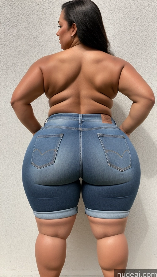 related ai porn images free for Big Ass Big Hips Athlete Jeans Short Shorts