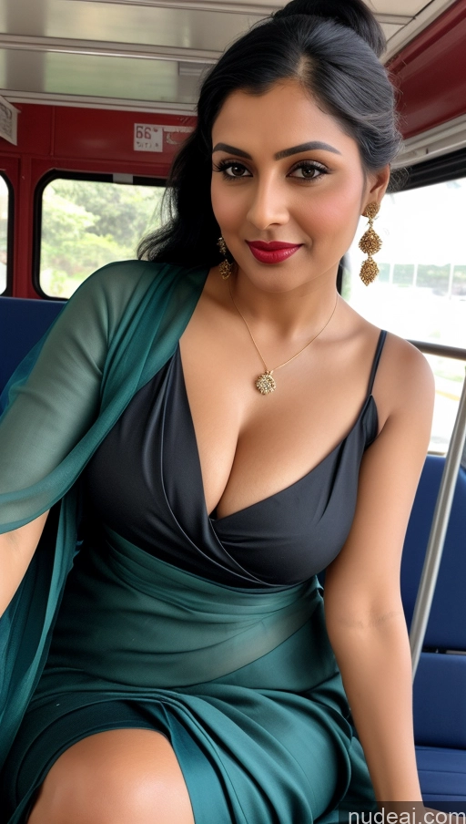 related ai porn images free for Woman One Perfect Boobs Beautiful Lipstick Thick 40s Black Hair Ponytail Indian Close-up View Busty Blouse Sari Cleavage Bus Detailed