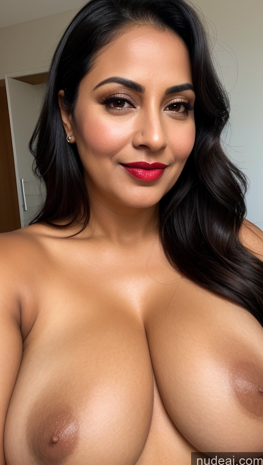 related ai porn images free for Woman One Busty Perfect Boobs Beautiful Lipstick Thick 40s Black Hair Indian Close-up View Detailed Slicked