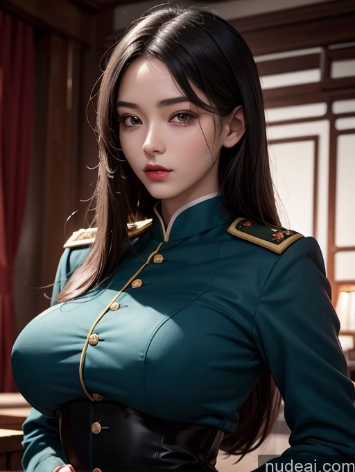 related ai porn images free for Model 18 Black Hair Long Hair Chinese Perfect Boobs Military