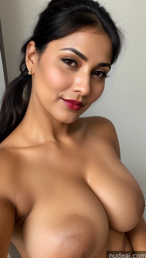 related ai porn images free for Woman One Beautiful Lipstick Thick 40s Black Hair Indian Close-up View Perfect Boobs Busty Ponytail Simple Detailed