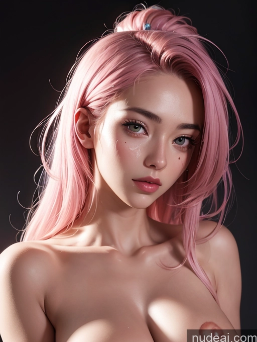 related ai porn images free for Model Two Beautiful Skinny 18 Pink Hair Long Hair Japanese Bodypaint Cumshot