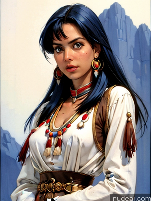 related ai porn images free for Small Tits Tanned Skin Native American Front View Traditional Art By Boris Vallejo Boris Vallejo Art Style Bangs Objection!