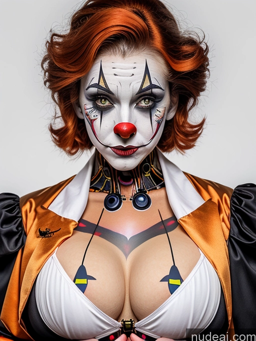 related ai porn images free for Busty Clown Halloween Futuristicbot V2 Huge Tits, Hard Nipples