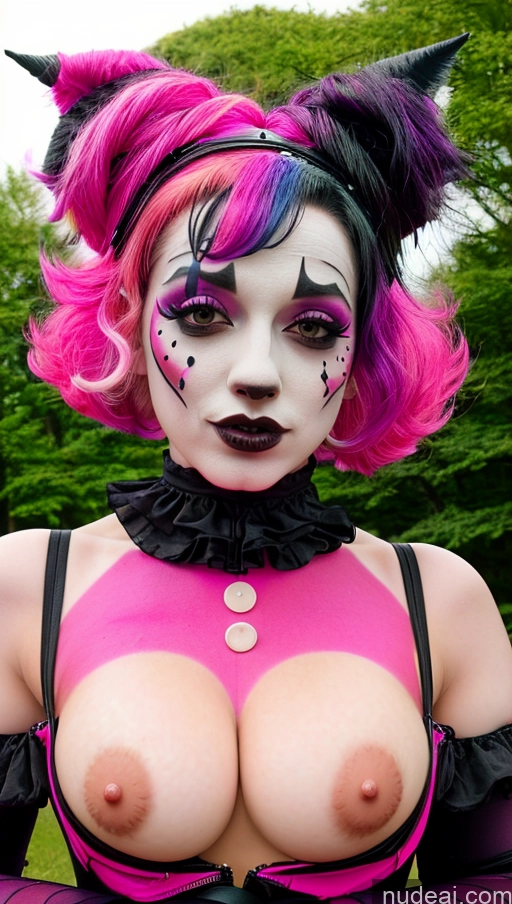 related ai porn images free for Busty Huge Tits, Hard Nipples Pink Hair Pixie Laughing EdgABT_woman,edgABT_face,edgABT_body, EdgABT_(cosplay Outfit) Clown Close-up View Skin Detail (beta) Goth Bra Pull Down Afingering