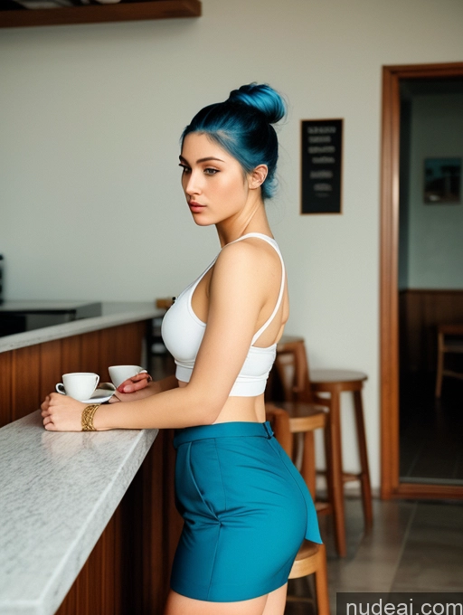 related ai porn images free for Athlete One Small Tits Beautiful Big Ass Fairer Skin 20s Serious Seductive Blue Hair Hair Bun Latina Front View Film Photo Cafe 90s Suit Traditional