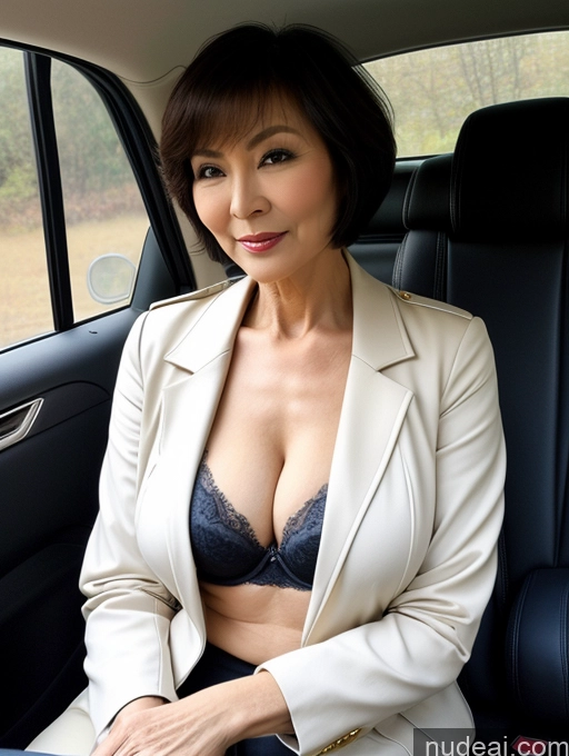 related ai porn images free for Milf Perfect Boobs Beautiful Perfect Body Short Hair 70s Chinese Car Bra Jacket Professor Stylish Suit Cleavage Detailed Sexy Face