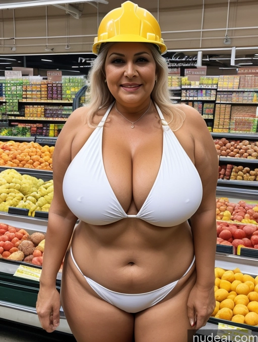 related ai porn images free for Milf One Busty Huge Boobs Tanned Skin Thick 80s Indian Front View Microkini Thong Grocery White Hair Chubby Construction Worker