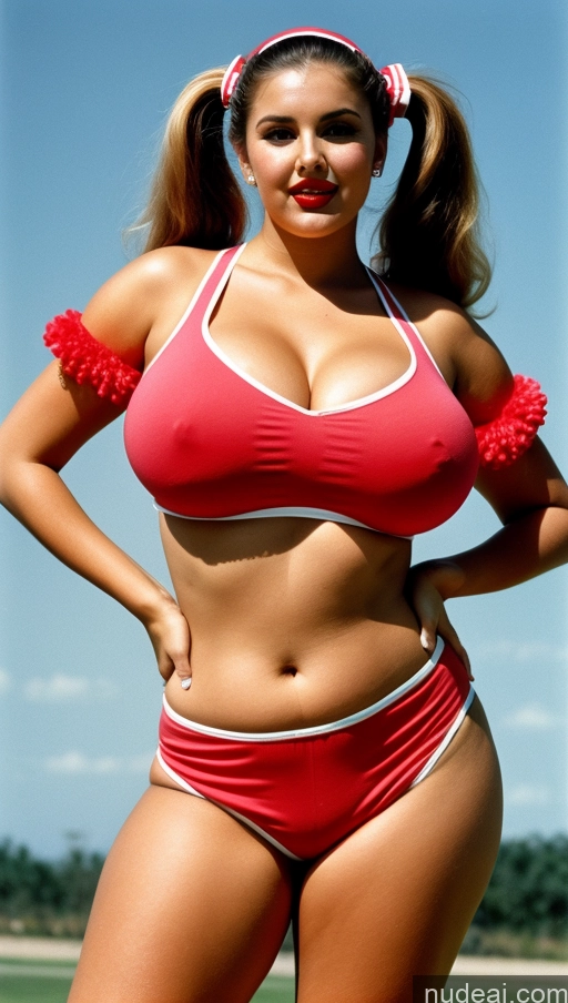 ai nude image of arafed woman in a red bikini posing for a picture pics of Huge Boobs Perfect Boobs Beautiful Big Ass Thick Big Hips Perfect Body 60s Cleavage Spanish Cheerleader Pigtails Lipstick 18 Busty Shocked Chubby