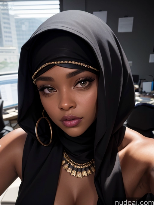 related ai porn images free for Niqab 18 Office African Chubby