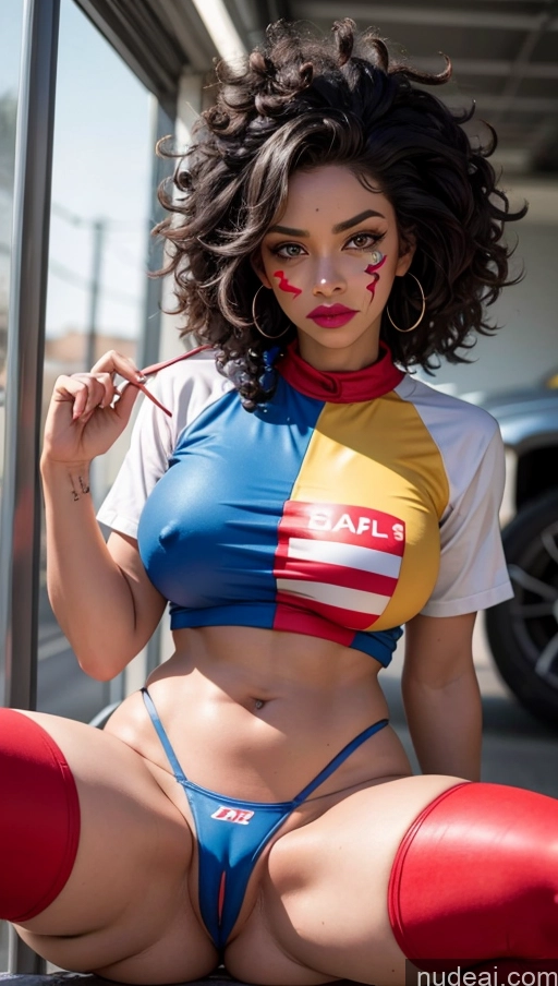 related ai porn images free for Close-up View No Panties? Pubic Hair Dark Skin Crop Top Race Driver Grumpy Style Curly Hair Clown Busty Straddling