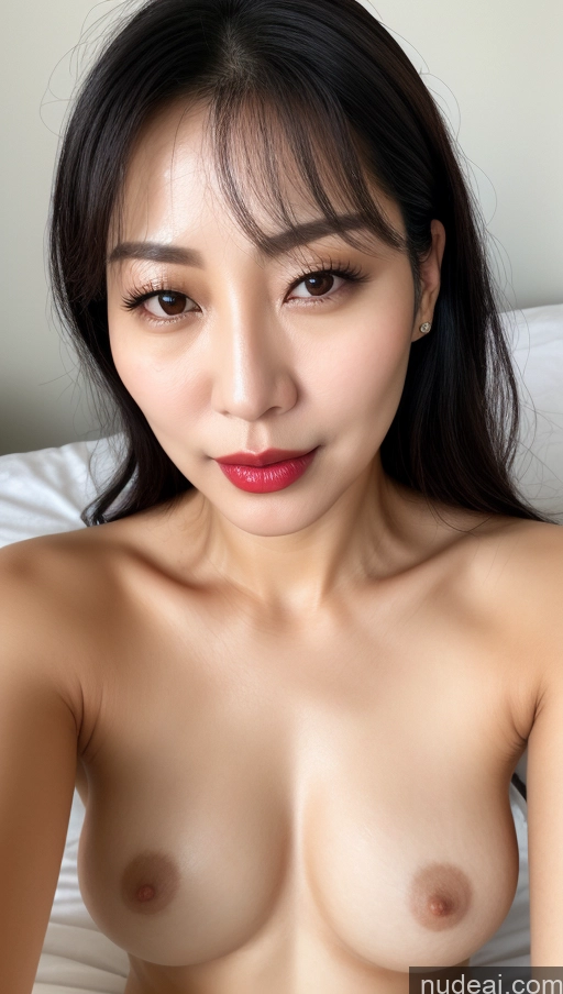 related ai porn images free for One Small Tits Beautiful Lipstick 40s Black Hair Slicked Korean Woman Close-up View Detailed