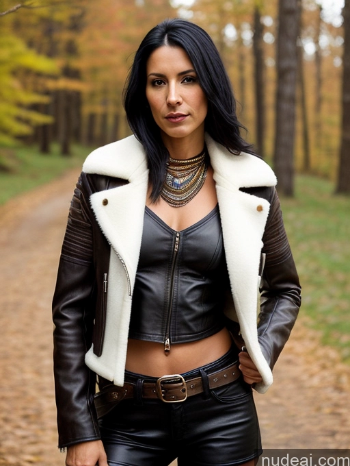 related ai porn images free for Pubic Hair Black Hair Skinny Woman One Small Tits Native American 30s Leather Traditional Jacket