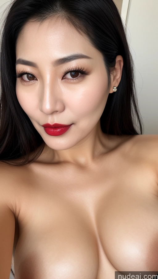 related ai porn images free for Woman One Perfect Boobs Beautiful Lipstick 40s Black Hair Slicked Korean Close-up View Detailed