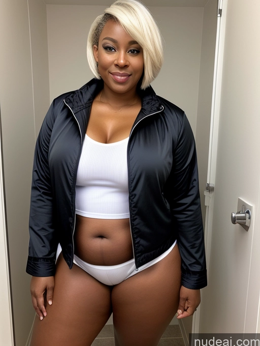 related ai porn images free for 50s One Thick Big Hips Big Ass White Hair African Changing Room Jacket Short Hair Pajamas