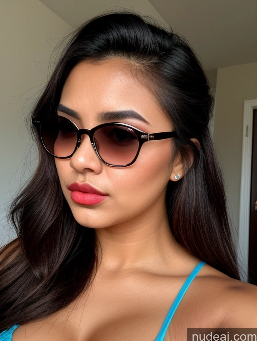 related ai porn images free for Indonesian Beautiful Busty Tanned Skin Small Tits Glasses Sunglasses Tattoos Lipstick Short 18 Close-up View Pouting Lips Sad Cleavage Dress