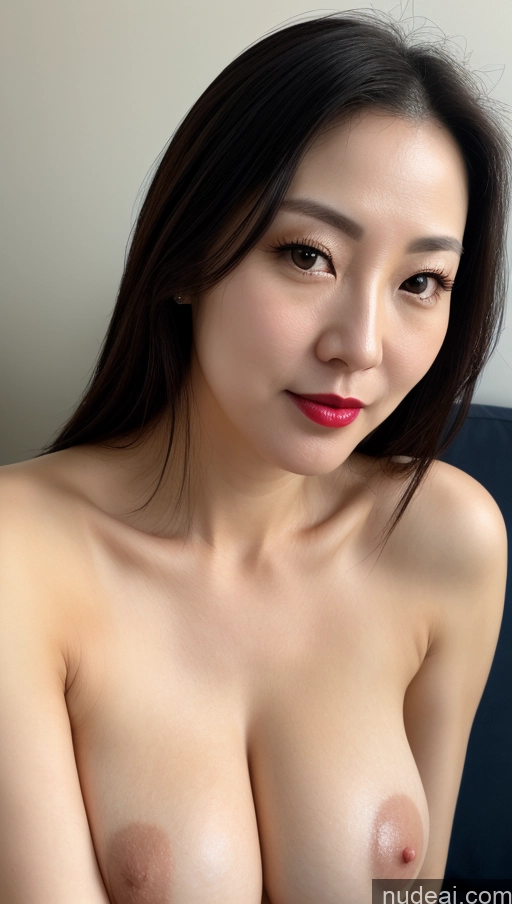 related ai porn images free for Woman One Perfect Boobs Beautiful Lipstick 40s Black Hair Korean Close-up View Fairer Skin