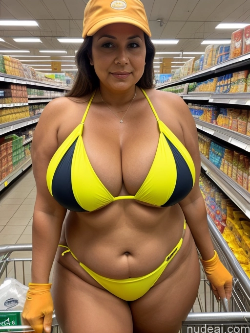 related ai porn images free for Milf One Busty Huge Boobs Tanned Skin Thick Front View Microkini Thong Indian 80s Grocery Construction Worker Chubby