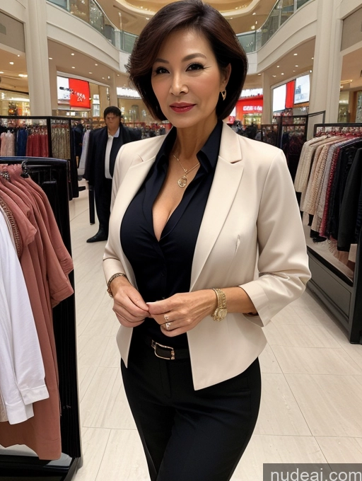 related ai porn images free for Milf Perfect Boobs Beautiful Perfect Body Seductive Pixie Chinese Mall Blouse Casual Jacket Professor Secretary Shirt Stylish Suit Cleavage Detailed Sexy Face 60s