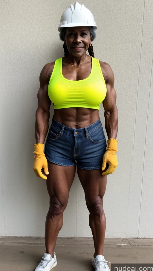 related ai porn images free for Muscular Abs Milf 80s Braided Gloves Dark Skin Hat Black Thick Shirt Construction Worker Jeans Short Shorts